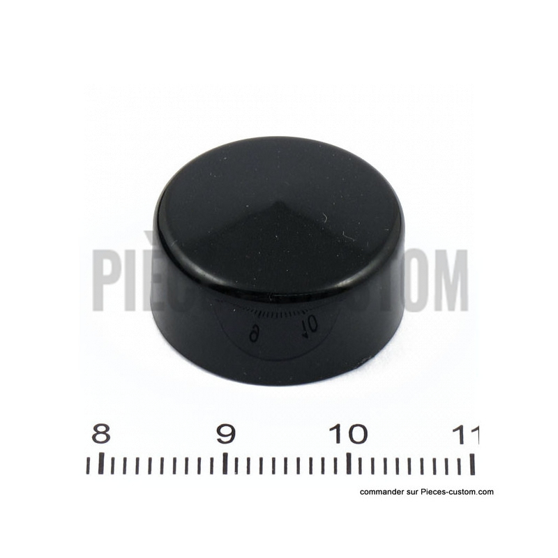 Caches-boulons-Hexagonales-chrome-clé-5/8