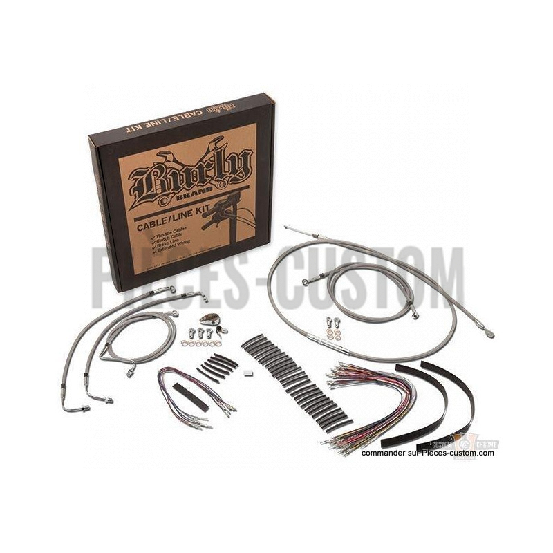 Kit-Burly-pour-guidon-16"-câble-tressé