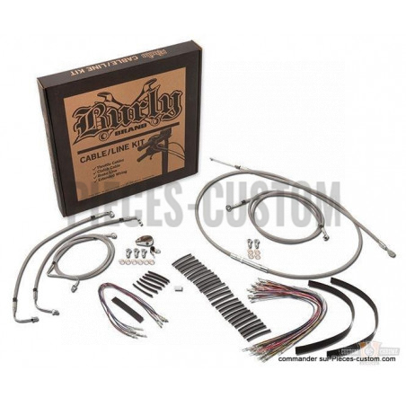 Kit-Burly-15"-pour-guidon-câble-tressé
