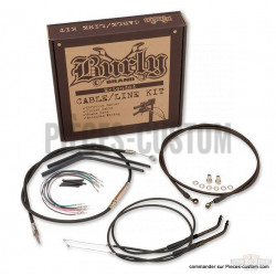 Kit-Burly-pour-guidon-15"-câble-Noir