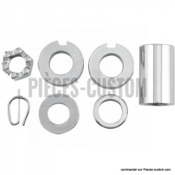 Kit entretoises roue arrière pour Softail FXST et FLST de 2000 à 2006
