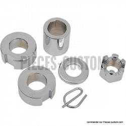 Kit entretoises roue arrière Softail 86-99