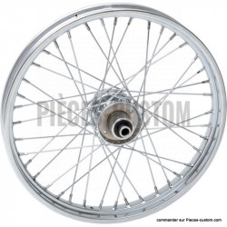 Roue avant chromé 21x2.15" Softail/Dyna 1984 à 1995