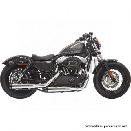 Silencieux-Bassani-3"-Chrome-embout-noir