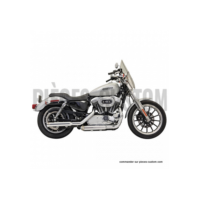 Silencieux-Bassani-3"-Slashcut-Chrome