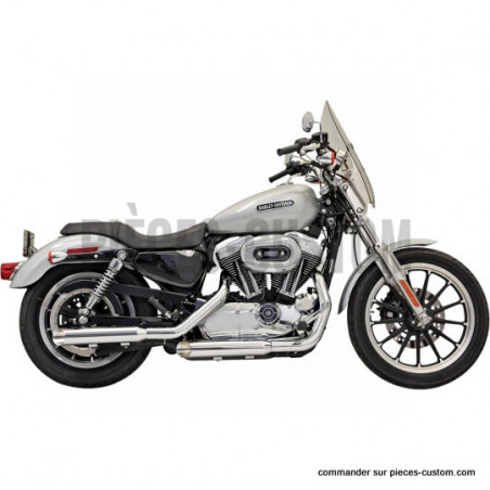 Silencieux-Bassani-3"-Slashcut-Chrome