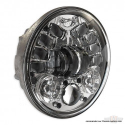 Optique speaker LED 5 3/4" Chrome avec Technologie optique adaptive