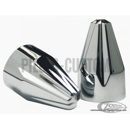 Caches-boulons-Ciron-Spike-chrome-noir