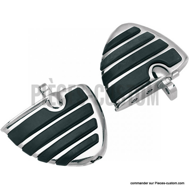 Reposes-pieds-Iso-Wing-chrome-mâle-Küryakyn