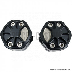 Risers Fusion 1" Noir mat pour guidon 1"
