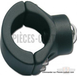 Clip de guidon pour guidon 1" chrome