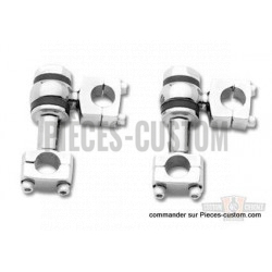 Risers déportés Offset Dog Bone 3"