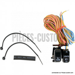 Bouton-Code-Phare-Klaxon-Noir