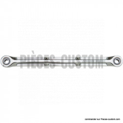 Tige sélecteur Ness Chrome Beveled XL 10-17