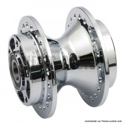 Moyeu de roue avant Chrome pour Dyna FXD de 2006 à 2007