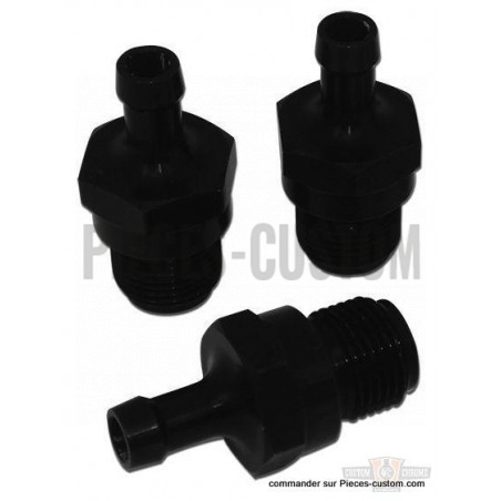 Raccords-conduite-d-huile-Noir-RBS-Twin-Cam