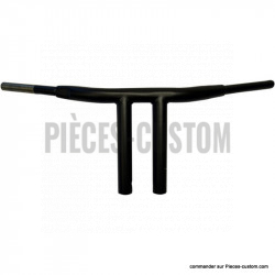 Guidon Chopper T-Bar noir mat 10"
