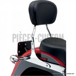 Sissy Bar Rond 35.5 cm Chrome pour Sportster XL de 2004 à 2021