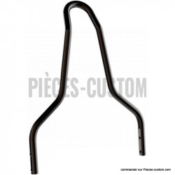 Sissy bar Eclipse Rond Noir 28 cm