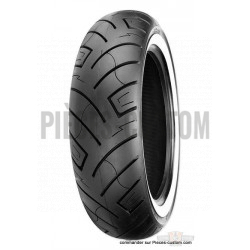 Pneu arrière SHR 777 flanc blanc 150/80 B16 77H