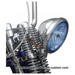 Phare 14.5 cm Optique bleu Springer CE