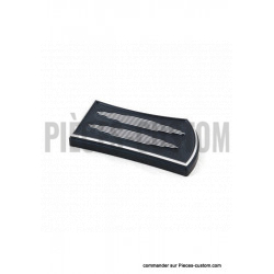 Cache pédale de frein Noir Softail/Trg. 84-17