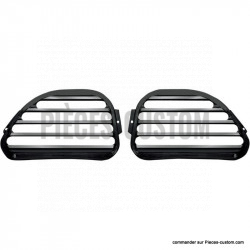 Grilles haut-parleurs Finned Noir Trg. 98-13