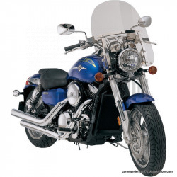 Pare-brise Memphis Slim solaire 17"