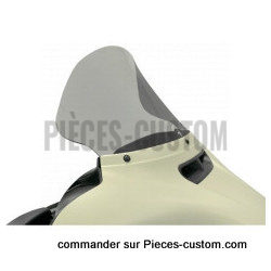 Pare brise 11.5" clair Flare FLHT/X 14-17