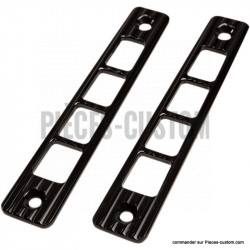 Caches fixations clignotants Noir FLH 06-13
