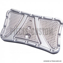 Cache pédale de frein chrome Trg./Soft. 84-17