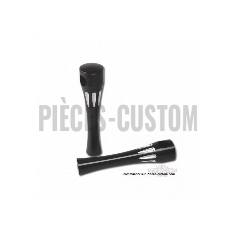 Risers-Billet-par-Cycle-Kraft-Finition-Noir-Hauteur-8"