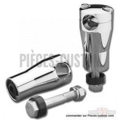 Risers chromés 3" pour FL ancien