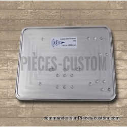 Support de plaque seulement Poli 143x210mm