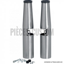Caches tubes fourche 39 mm Raw Lowbrow