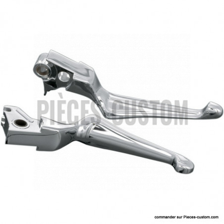 Leviers-Boss-Blades-Chrome-pour-Touring-de-2008-à-2016
