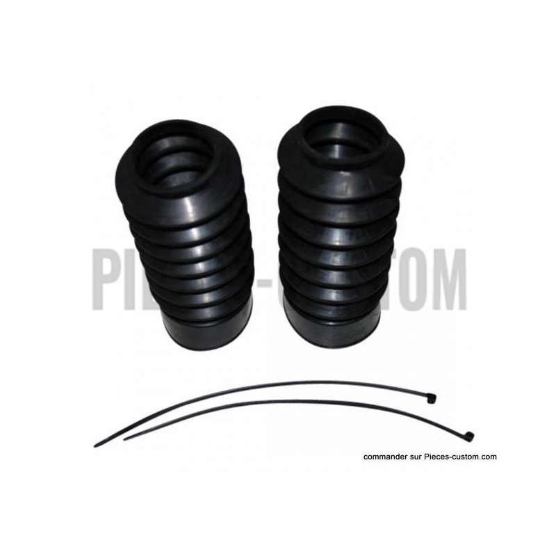 Soufflets-de-fourche-49-mm-Noir-pour-Sportster-de-2016-à-2020