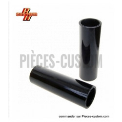Caches-tubes-supérieurs-Noir-brillant-pour-XL1200X-de-2010-à-2015
