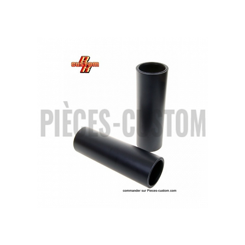 Caches-tubes-supérieurs-droits-Noir-mat-pour-Dyna-de-2006-à-2017