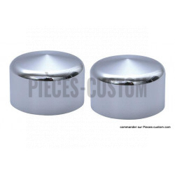 Cache axe de roue Av. Chrome XL 04-07