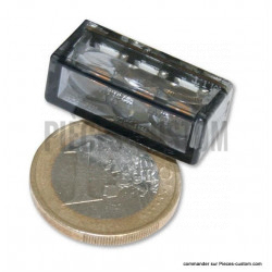 Clignotants Cube à LED Lentille fumée