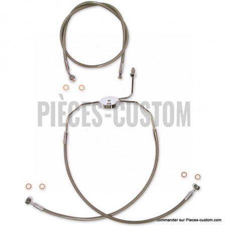 Kit-durite-de-frein-tressé-inox