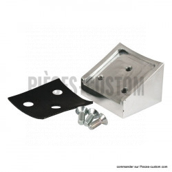 Fixation plaque Garde-boue Noir 25°