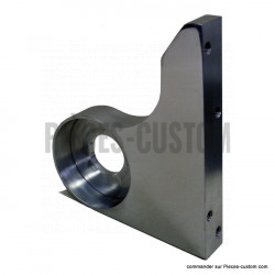 Fixation latérale poli pour support Axe 1"