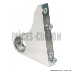 Fixation latérale poli pour support Axe 3/4"