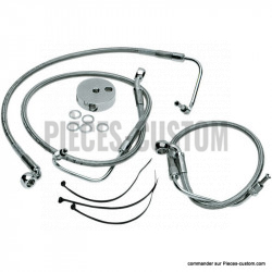 Kit-durite-frein-Avant-Tressé