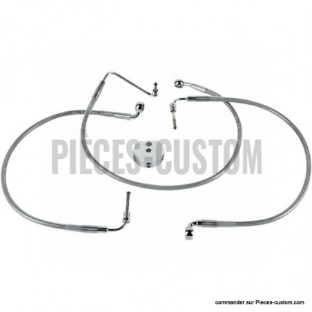 Kit-durite-frein-Avant-Tressé