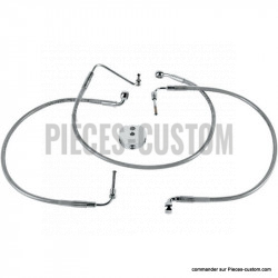 Kit-durite-frein-Avant-Tressé