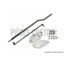 Kit extension 2" Chromées pour Dyna de 2006 à 2016