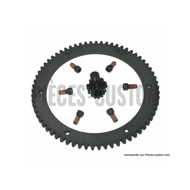 Conversion-couronne-démarreur-66-dents